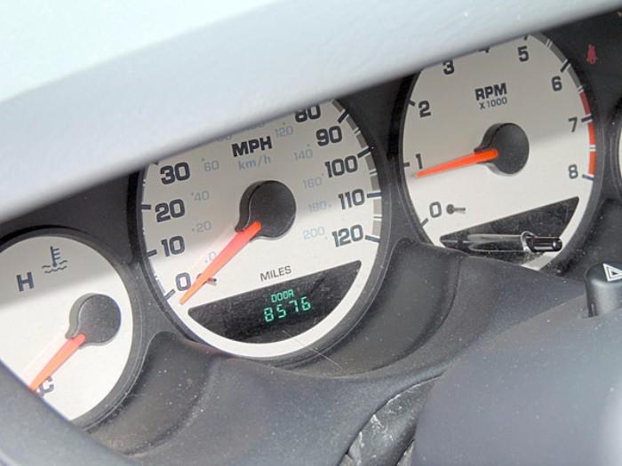 8PM: 2002 Dodge Neon Estate Auto, with 8,576 miles