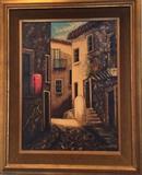 Mexican Street Scene by M Sanders - '69