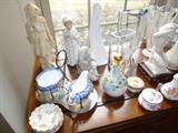 All signed fine china & glassware
