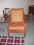 Mission oak chair