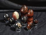 Natural Stone Egg Collection