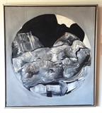 Original Framed oil on canvas in the lower level