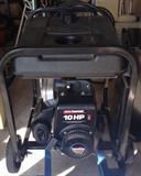 Coleman 10HP 6250 Volt House Generator in the Garage