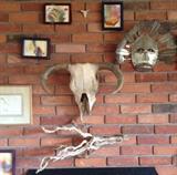 Native American and Mexican Art in the lower level