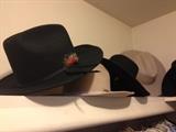 A shelf full of New Cowboy Hats by Sheplers