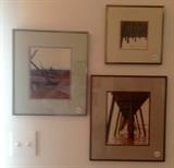 Framed Photos and signed Artwork