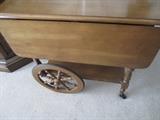 DROP LEAF TEA CART