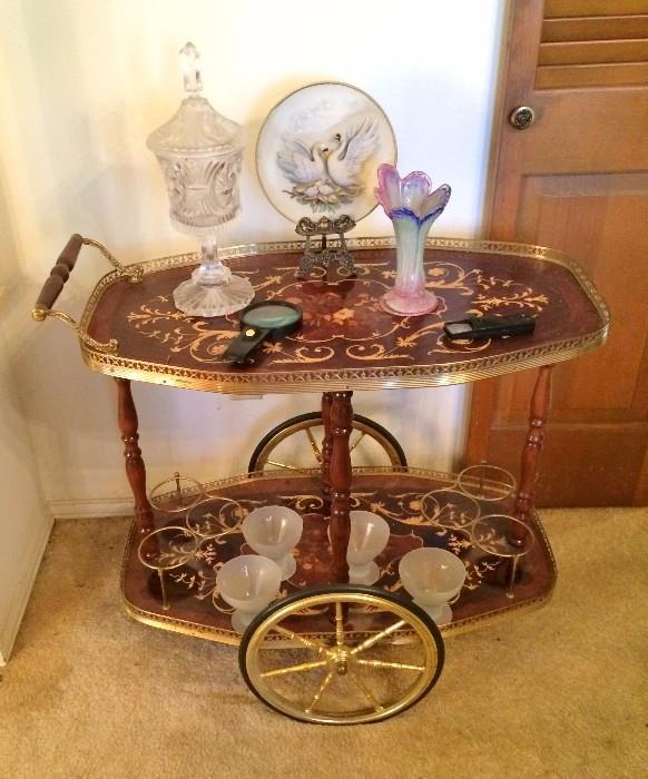 Ornate Tea/ Butler's Cart