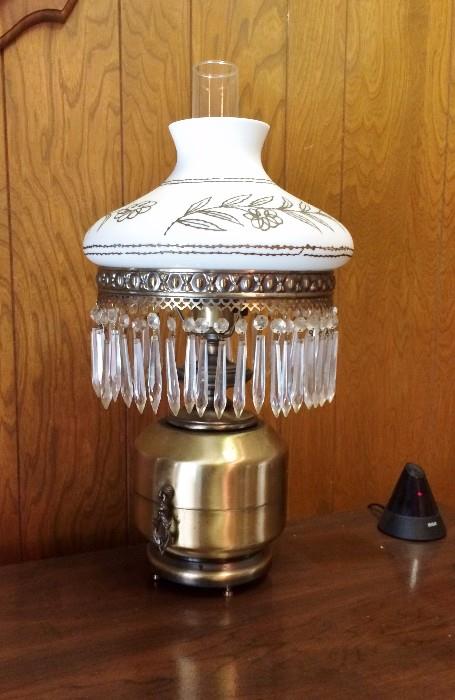 Cool Brass & Prism Lamp