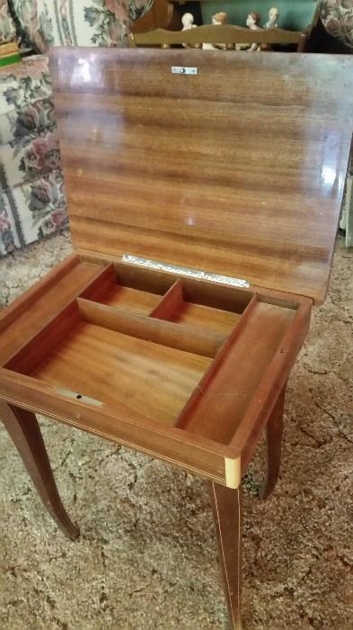 Italian Reuge Music Box Tables (2)