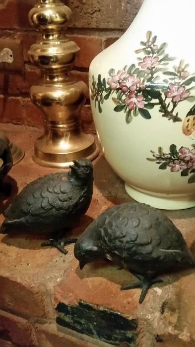 Cast Iron Pheasants 