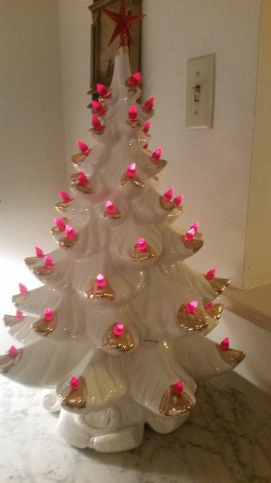 The Famous J&S Ceramic Christmas Tree.....we "almost" always have one at our sales :)