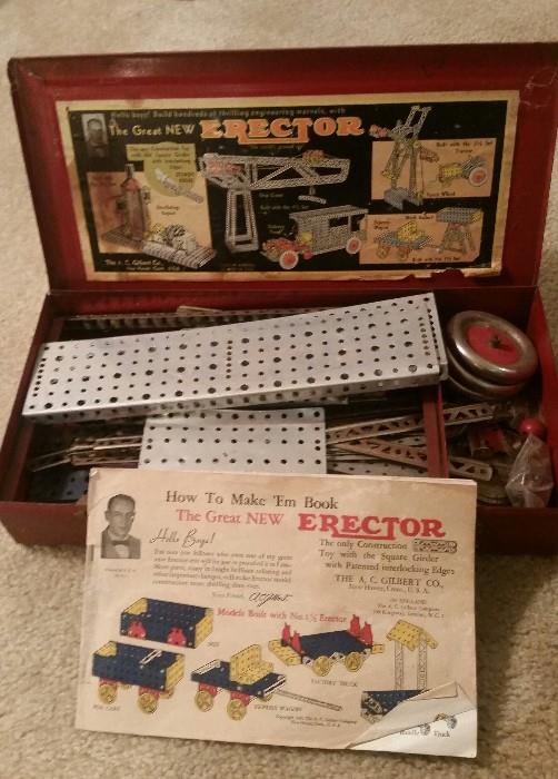 Vintage Erector set