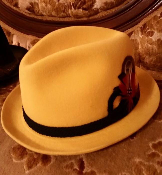 Vintage Resistol Derby Hat