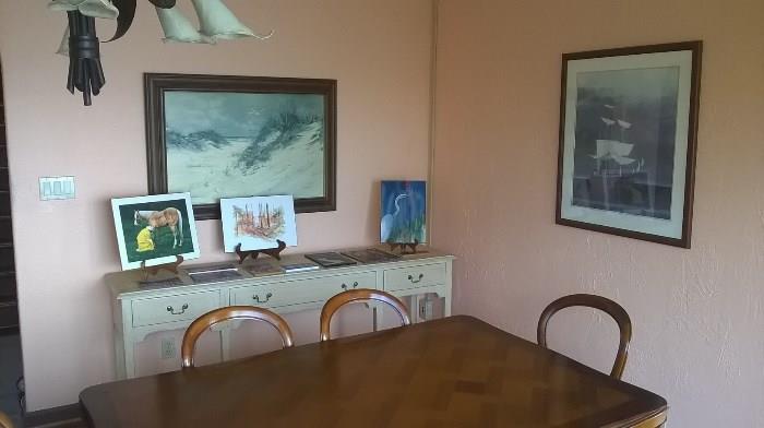 Sideboard in the background is a Guy Chadduck piece - close up next picture