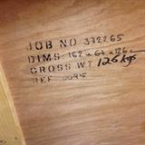 dimensions on the larger art crate