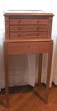 Hand Crafter Jewelry Cabinet. Made by the owner in his Woodshop. Excellent Quality.