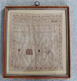 Early Sampler dated 1837