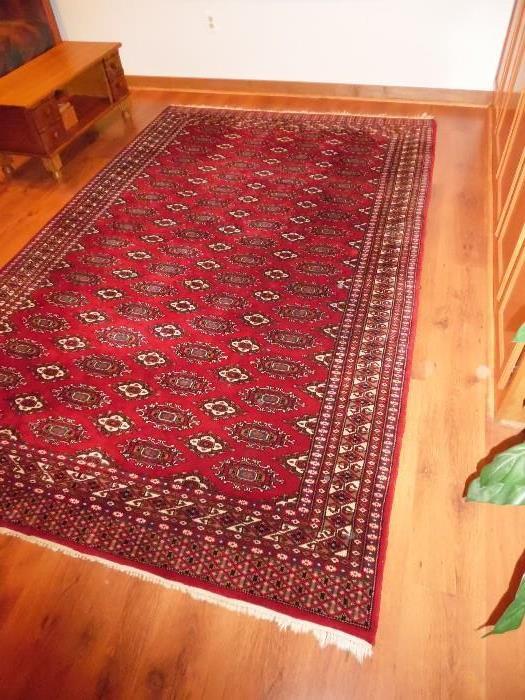 Handmade Pakistani rug 5 X 7