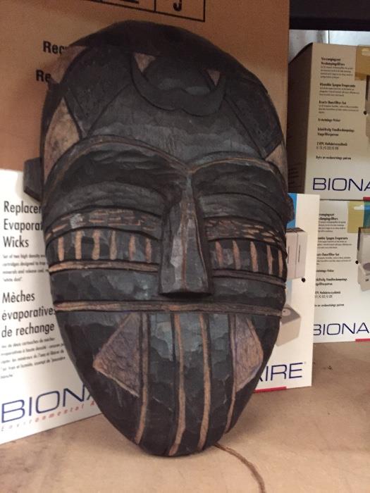 Wooden mask/wall hanging