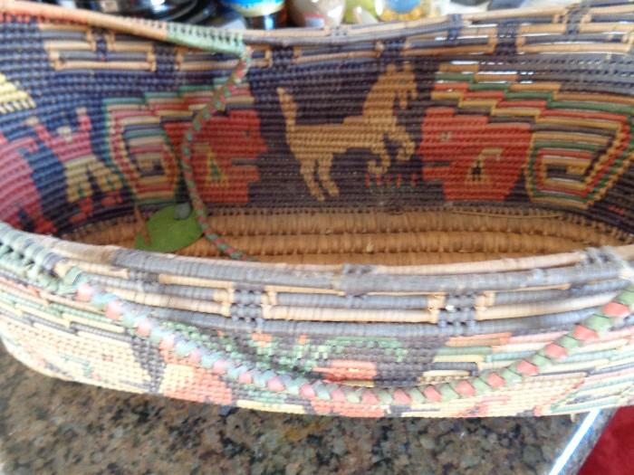 Antique Pomo Basket