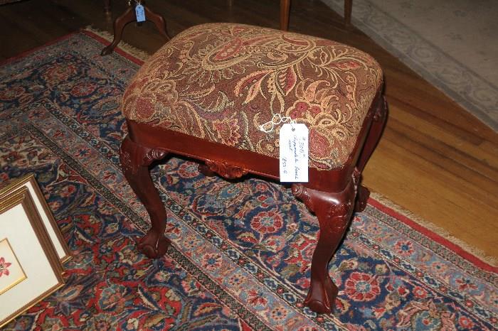 Chippendale style Stool