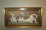Bas Relief Porcelain Plaque