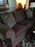                    Like-new 3-cushion sofa