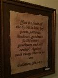                     Framed scripture