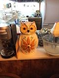        Keurig coffee maker; owl cookie jar; mixer