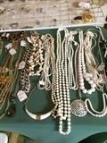                 Large assortment of jewelry