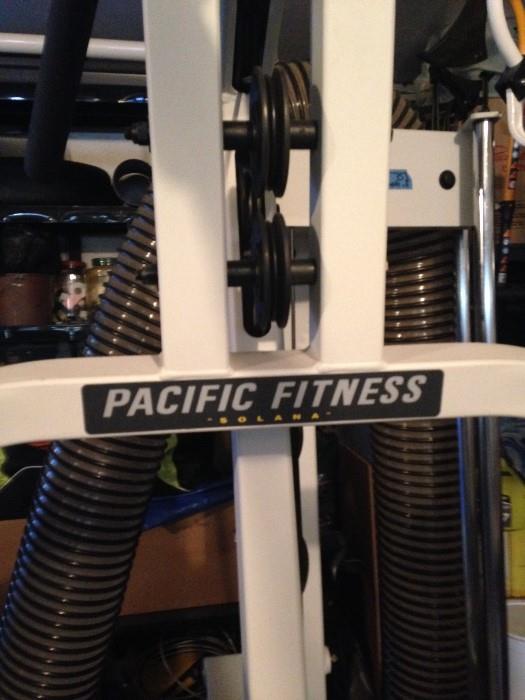 Pacific Fitness exercise machine.