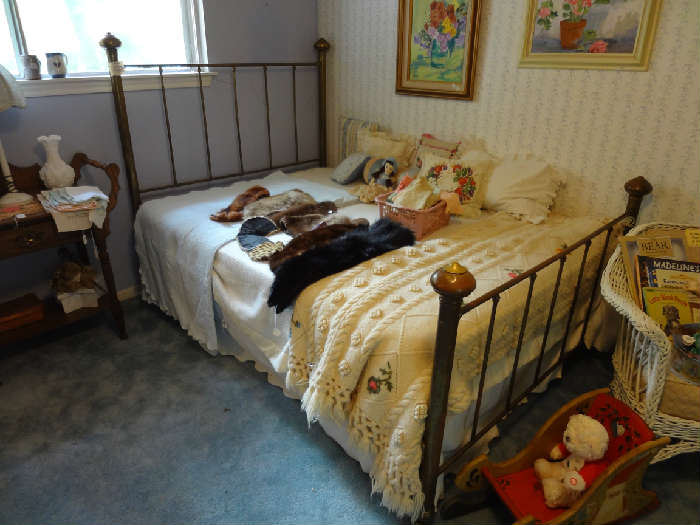 Victorian Brass Bed