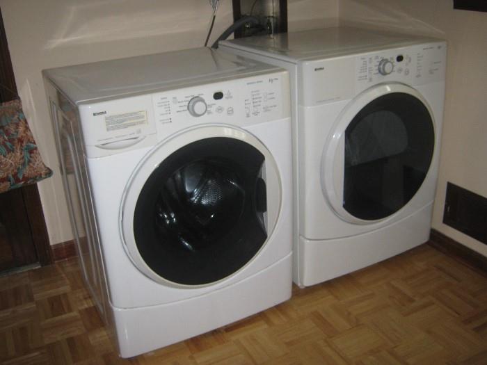Kenmore HE (high efficiency) front loading washer & dryer