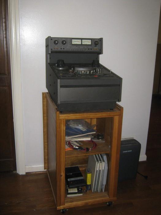 Otari open reel recorder w/stand, spare reels...let's do a package deal!