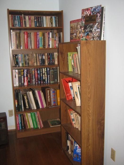 books and bookcases (have 4 bookcases)