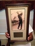 Byron Nelson Photgraph Signed