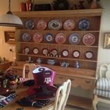 Distressed Pine Welsh Cupboard cabinet