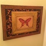 Etched Butterfly prints (2) Neiman Marcus