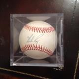 Authentic signed Nolan Ryan Baseball
