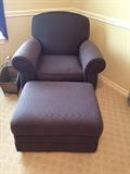 Henredon Chair and ottoman