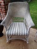 Wicker outdoor Rocker (2)