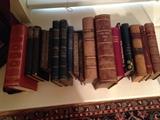 Antique books, will be priced separately