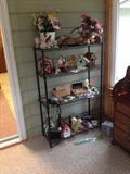 METAL RACK WITH FUN ITEMS