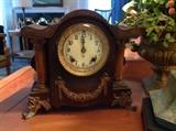 Ansonia iron mantle clock with chimes