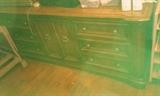 Long Mediteranian Clothes Dresser, asking $20.00.