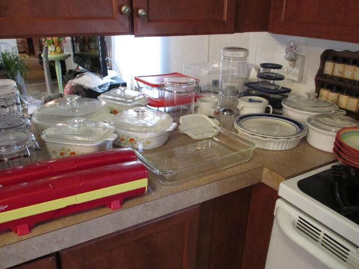 Corning Ware, Saran and Foil Wrap Master, Other Glass Cooking Ware