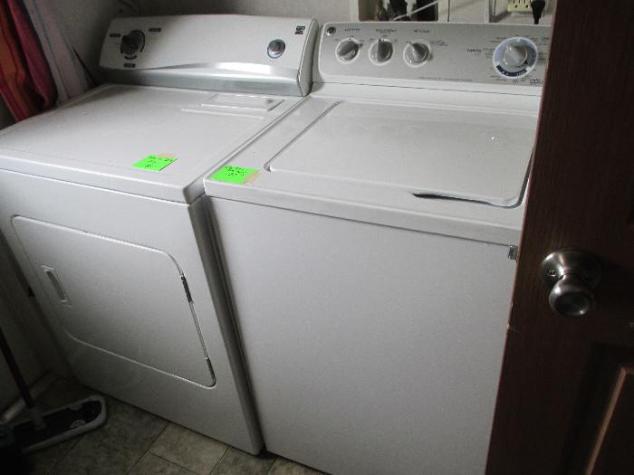 GE Washing Machine, Kenmore Dryer, Great Shape Just A Few Years Old
