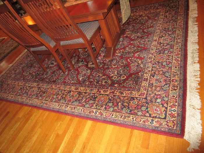 8' x 10'6" Karastan wool rug