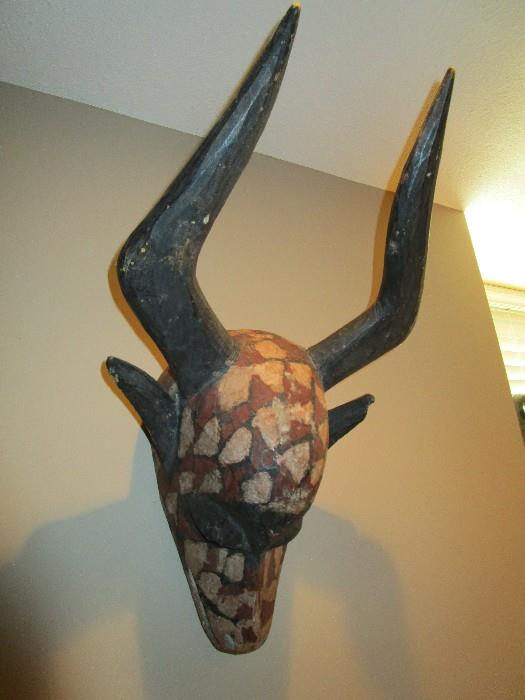Large African mask